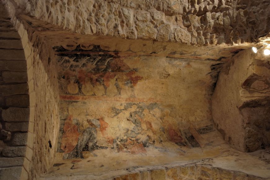 Pintures romàniques Sant Esteve de Canapost Pintures romàniques Sant Esteve de Canapost