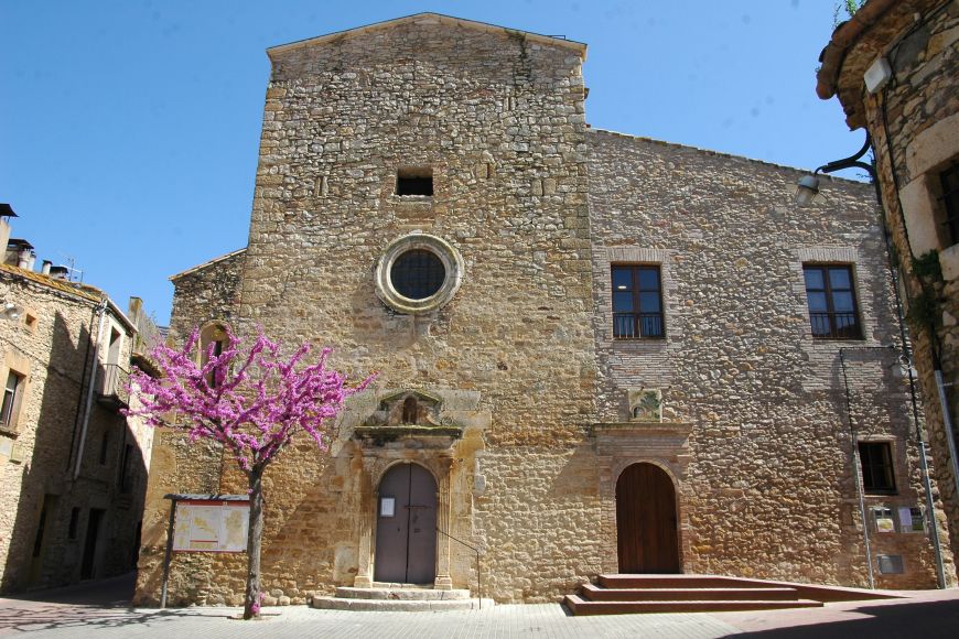 Frontal església de Santa Maria de Fonteta Frontal església de Santa Maria de Fonteta