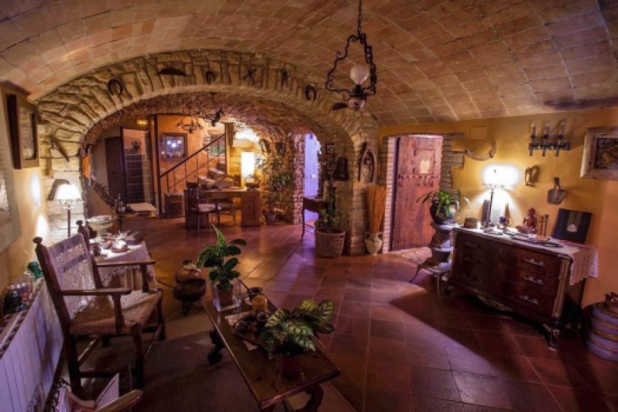 Hotel Mas Rabiol - sala d'estar Hotel Mas Rabiol - sala d'estar